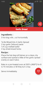 Bread Recipes in English 1.0.6 APK + Mod (Unlimited money) إلى عن على ذكري المظهر