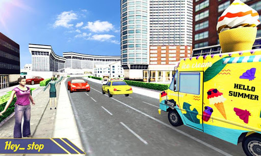 City Ice Cream Man Simulator  screenshots 1