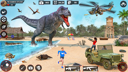 Wild Dino Hunting Animal Games