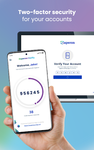 Zaperon Verify Screen 2