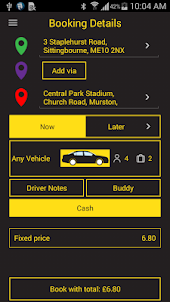 iCars Swale Taxi & Minicab App