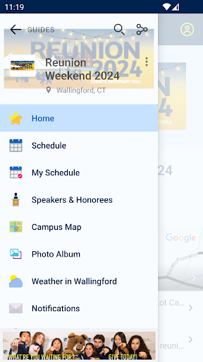 Android application Choate Event Guide screenshort