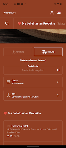 Joker Service Screen 3