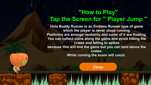 Halloween Runner Screen 2