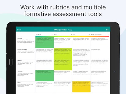 Additio App for teachers Screenshot