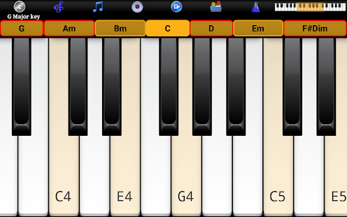 Piano Scales & Chords Pro Capture d'écran