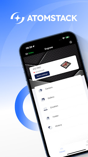 Android application ATOMSTACK screenshort