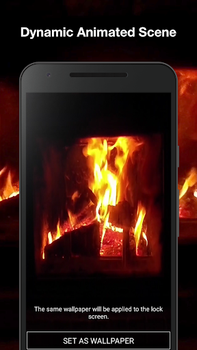 Fireplace Live Wallpaper Screen 2