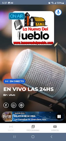 Radio La Nueva Del Puebloのおすすめ画像1
