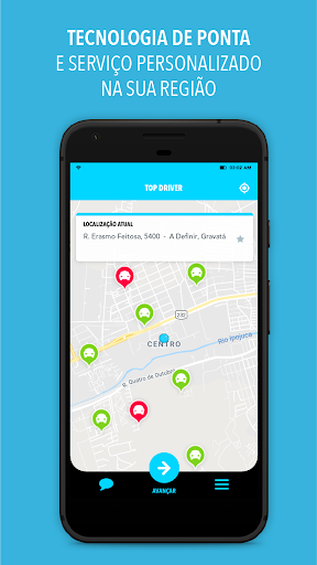 Android application TOP DRIVER screenshort