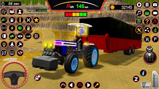 Tractor Farming Games: Tractor