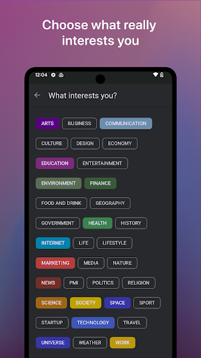 Android application Brief screenshort