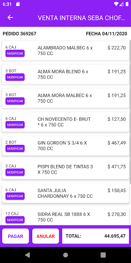 Tuffi Repartos Screen 2