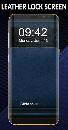 Android application Leather Lock Screen Wallpapers screenshort