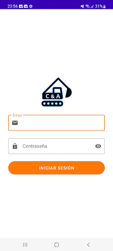 Android application Control minero screenshort