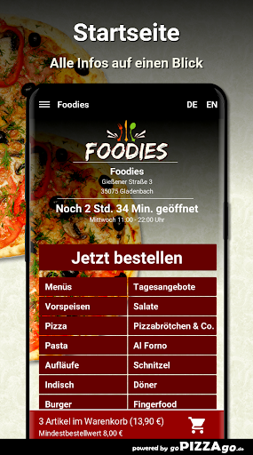 Foodies Gladenbach Screen 2