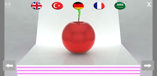 Android application İnteraktif Kitap; Meyveler screenshort