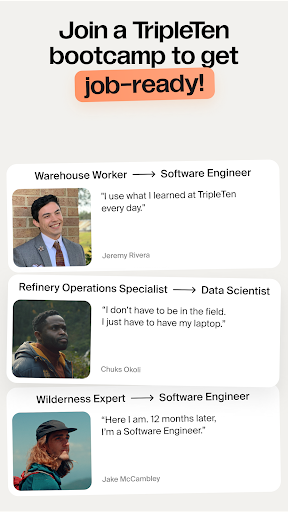 Screenshot of Coding Courses by TripleTen