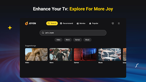 Joyen – TV Web Browser Screen 2