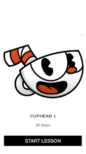 كيفية رسم cuphead