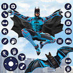 Cover Image of Download Hero Bat Robot Bike Games  APK