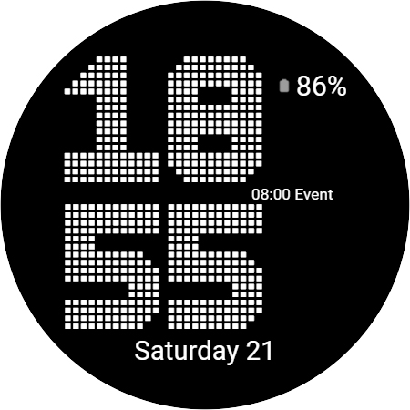 RPA Seconds Watch Face screenshot 19