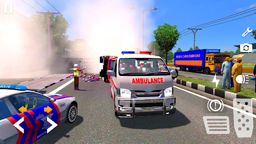 Android application Police Car Ambulance Firetruck screenshort
