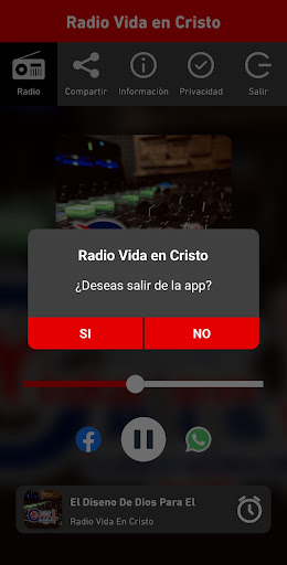 Radio Vida en Cristo Screen 3