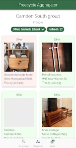 Freecycle Aggregator Apps on Google Play
