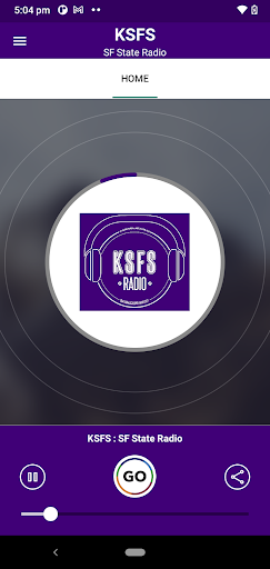 Android application KSFS—SF State Radio screenshort