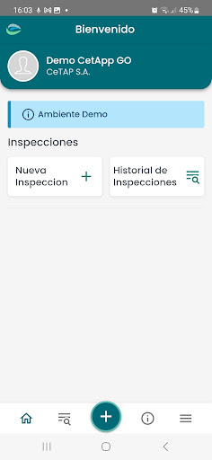 CetApp GO Screen 2