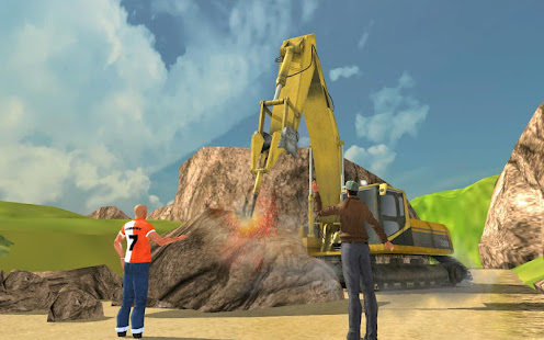 Up Hill Crane Cutter Excavator 1.5.0 screenshots 3