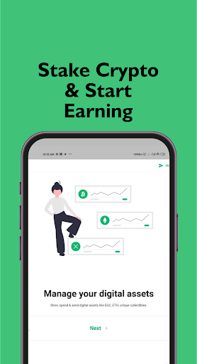 Egochain wallet Screen 2