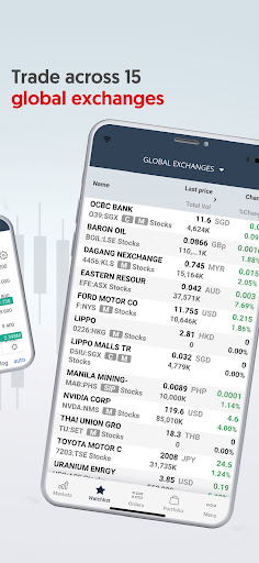 iOCBC Mobile Trading Platform Screen 3