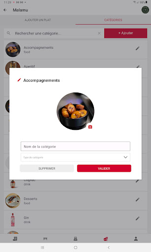 Android application Kuistoo for business screenshort
