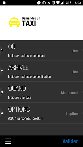 Anteprima dell'app