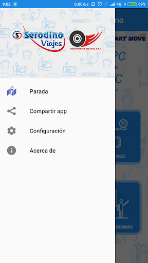 Android application Cuando Llega Serodino screenshort