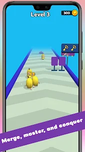 Banana Merge Cat: Run Game