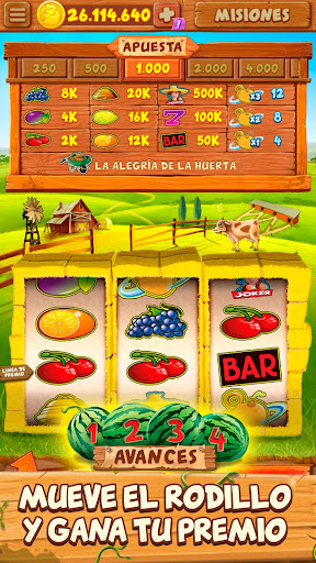 Android application La Granja –Máquina Tragaperras screenshort