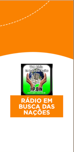 Android application Web Rádio em busca das Nações screenshort