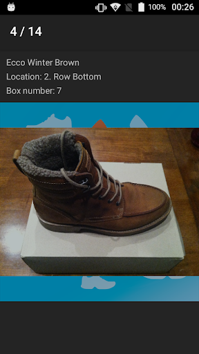 My Shoe Stock Screen 2