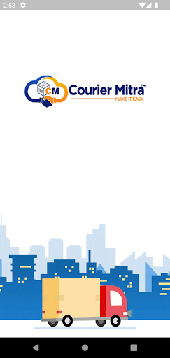 Android application Courier mitra screenshort