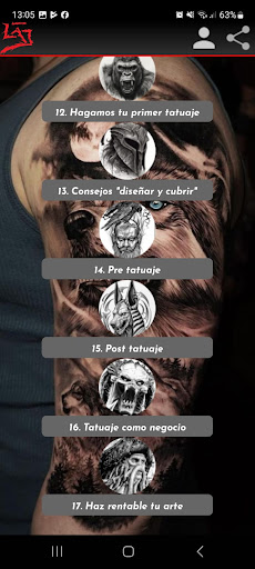 Curso de Tattoo Screenshot 3 - AppWisp.com