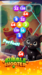 Bubble Shooter : Merge Number