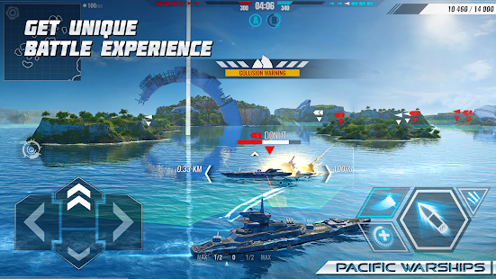 Pacific Warships: World of Naval PvP Warfare v1.0.44 (Mod – Unlimited bullets) + Obb