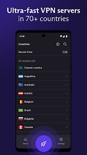 Proton VPN MOD APK (Mở khóa cao cấp) 3