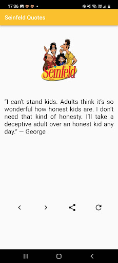 Seinfeld Quotes Screen 3