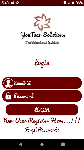 Android application YouTaar Solutions screenshort