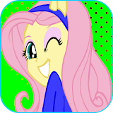 Dress Up  Fluttershy MLPEGames icon