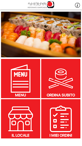 Android application SHIBUYA Reggio Emilia screenshort